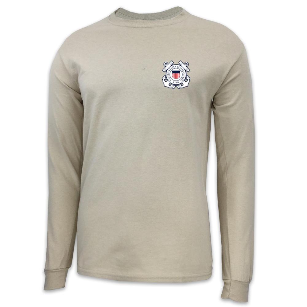 Coast Guard Seal Logo Long Sleeve T-Shirt
