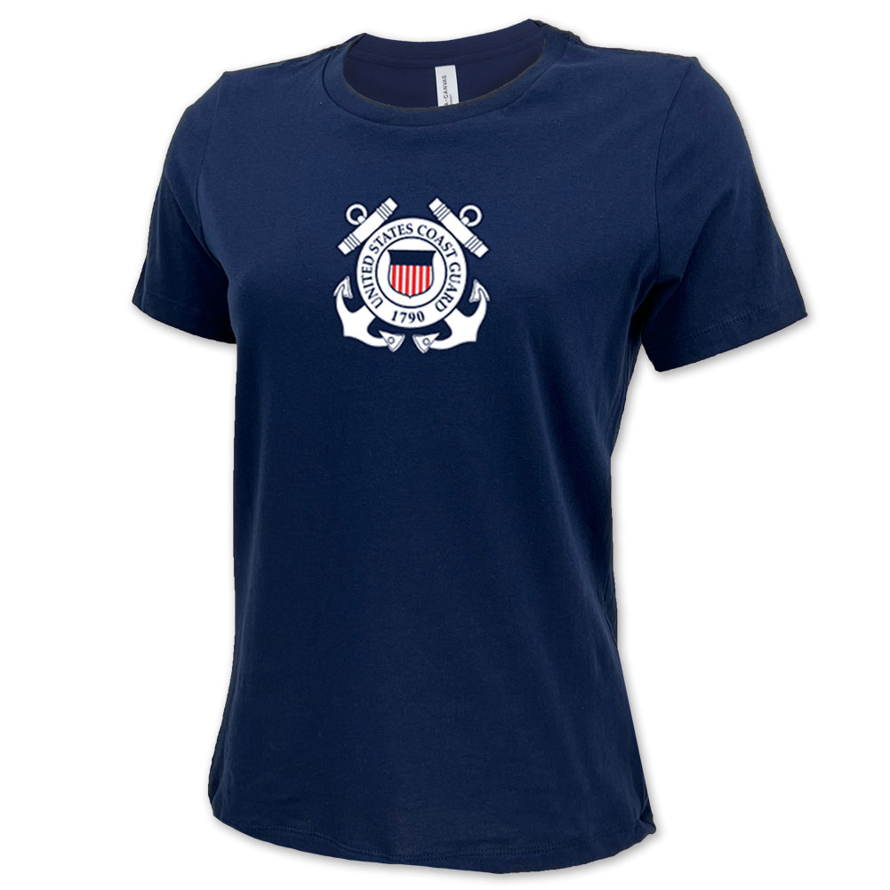 Coast Guard Ladies Seal Logo T-Shirt