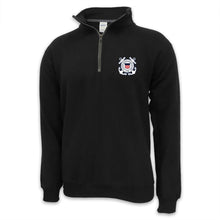 Load image into Gallery viewer, Coast Guard Seal Logo 1/4 Zip