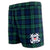 Coast Guard Seal Logo Flannel Shorts (Blackwatch)