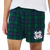 Coast Guard Seal Logo Flannel Shorts (Blackwatch)
