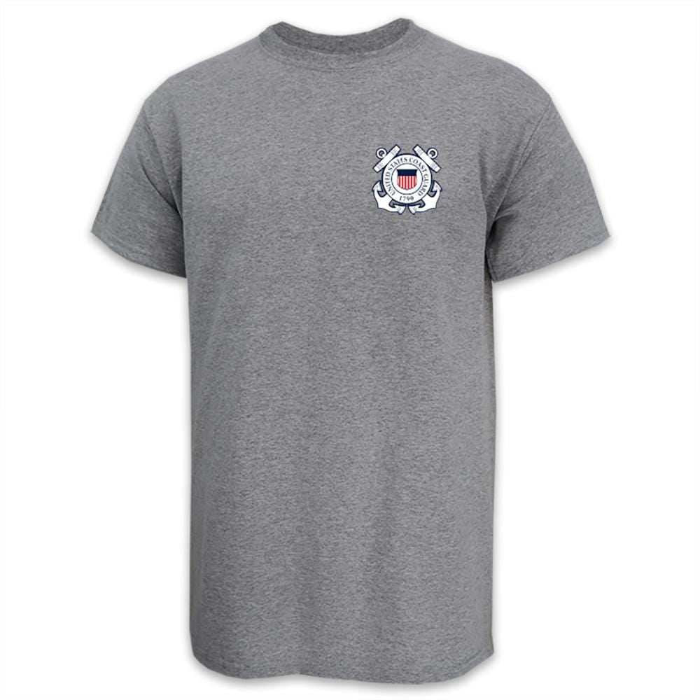 Coast Guard Seal Logo T-Shirt USA Made T-Shirt