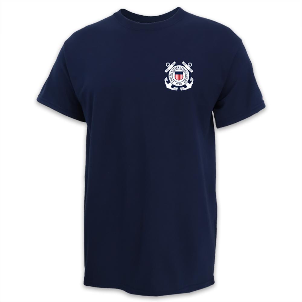 Coast Guard Seal Logo T-Shirt USA Made T-Shirt