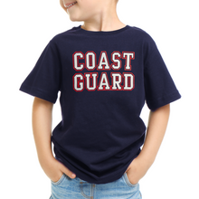 Load image into Gallery viewer, Coast Guard Youth Bold Core T-Shirt (Navy)