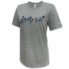 Load image into Gallery viewer, Coast Guard Lady Vet Full Chest Logo T-Shirt (unisex fit)