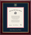 U.S. Coast Guard Gold Embossed Certificate Frame (vertical)*