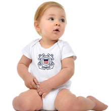 Load image into Gallery viewer, Coast Guard Seal Logo Infant Romper