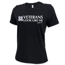 Load image into Gallery viewer, Coast Guard Vet Looks Like Me Ladies T-Shirt