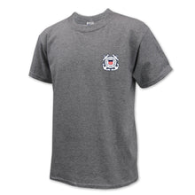 Load image into Gallery viewer, Coast Guard Youth Seal Left Chest Logo T