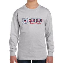 Load image into Gallery viewer, Coast Guard Youth Semper Paratus Chest Print Long Sleeve