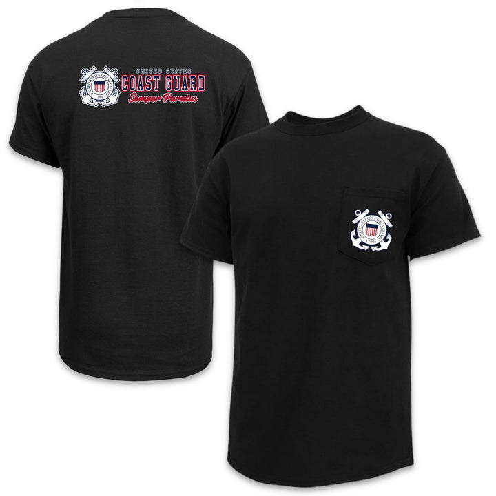 Coast Guard Mens Pocket Duo T-Shirt
