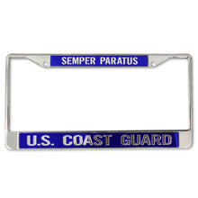 Load image into Gallery viewer, Coast Guard License Plate Frame