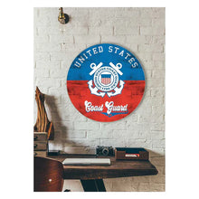 Load image into Gallery viewer, Circle Retro Multi Coast Guard (20x20)