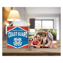 Load image into Gallery viewer, Coast Guard Retro Diamond Floating Picture Frame
