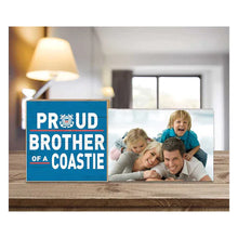 Load image into Gallery viewer, Coast Guard Floating Picture Frame Military Proud Brother