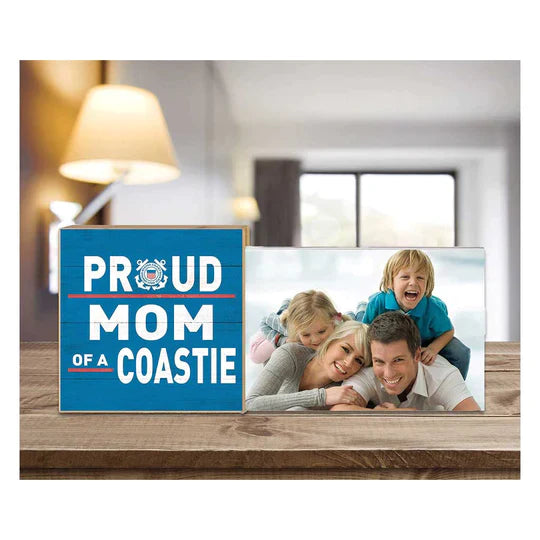 Coast Guard Floating Picture Frame Military Proud Mom