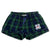 Coast Guard Ladies Seal Logo Flannel Shorts (Blackwatch)