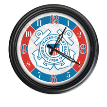 Load image into Gallery viewer, United States Coast Guard Indoor/Outdoor LED Wall Clock