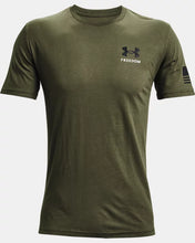 Load image into Gallery viewer, Under Armour Freedom Banner T-Shirt (OD Green)