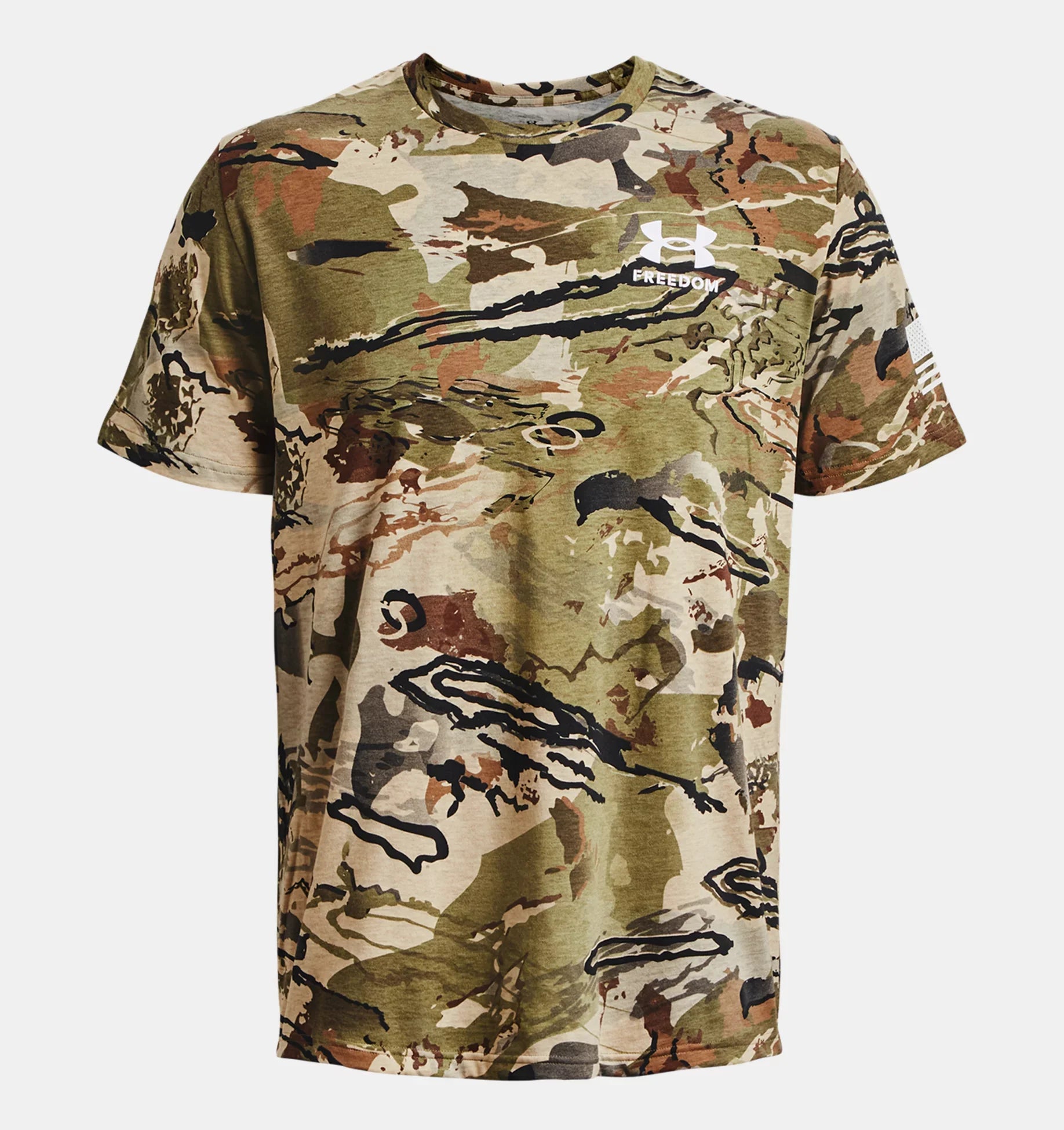Under armour t shirt hot sale camo