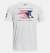Load image into Gallery viewer, Under Armour Freedom USA Eagle T-Shirt (White)