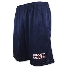 Load image into Gallery viewer, Coast Guard Athletic Pocket Mesh Shorts (Navy)
