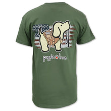 Load image into Gallery viewer, Military Working Pup Puppie Love T-Shirt (OD Green)