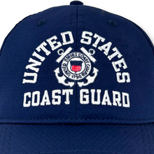 Load image into Gallery viewer, United States Coast Guard Under Armour Zone Adjustable Hat (Navy)
