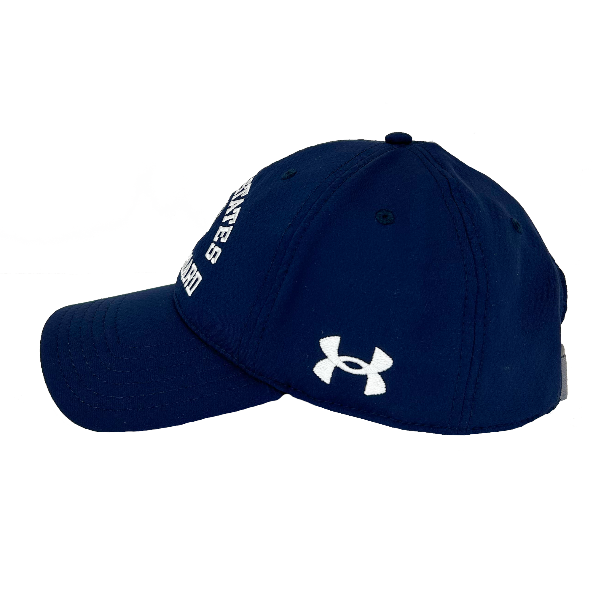 United States Coast Guard Under Armour Zone Adjustable Hat (Navy)
