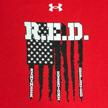 Load image into Gallery viewer, R.E.D. Friday Under Armour Performance Cotton T-Shirt (Red)