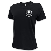 Load image into Gallery viewer, Coast Guard Veteran Ladies T-Shirt