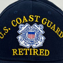 Load image into Gallery viewer, US Coast Guard Retired Hat