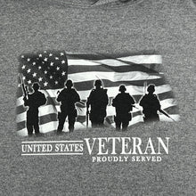 Load image into Gallery viewer, United States Veteran Proudly Served Hood (Graphite)