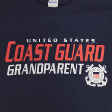 Load image into Gallery viewer, United States Coast Guard Grandparent T-Shirt (Navy)