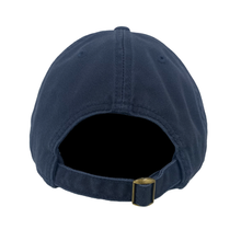 Load image into Gallery viewer, USCG Dad Relaxed Twill Hat (Navy/White)