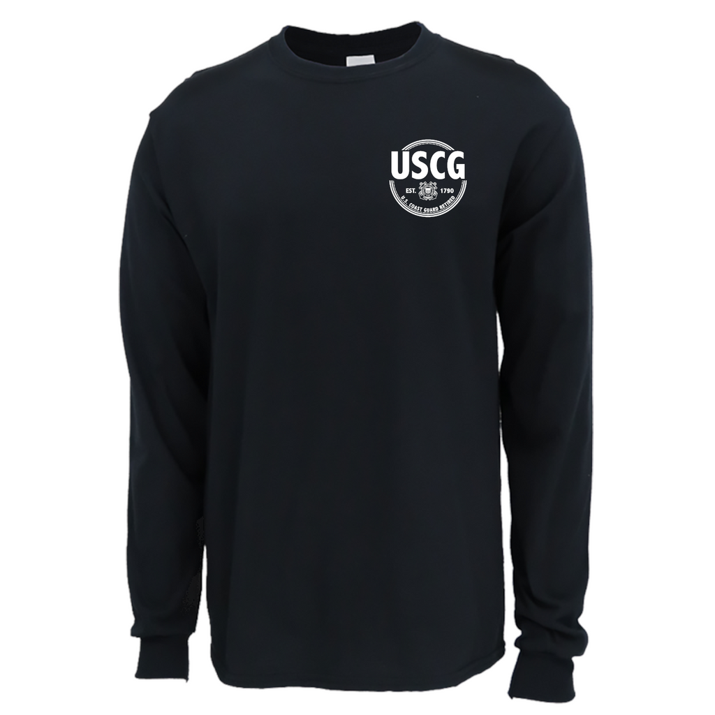 Coast Guard Retired Long Sleeve T-Shirt