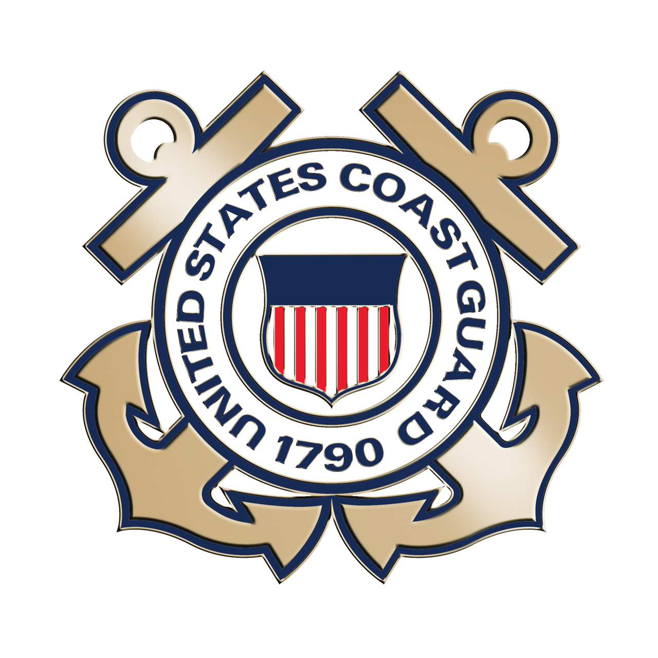 U.S. Coast Guard Masterpiece Medallion Certificate Frame (Horizontal)*