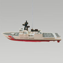 Load image into Gallery viewer, Coast Guard Air Craft Carrier Ship Ornament