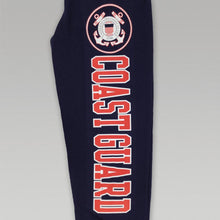 Load image into Gallery viewer, Coast Guard Champion Fleece Sweatpants (Navy)