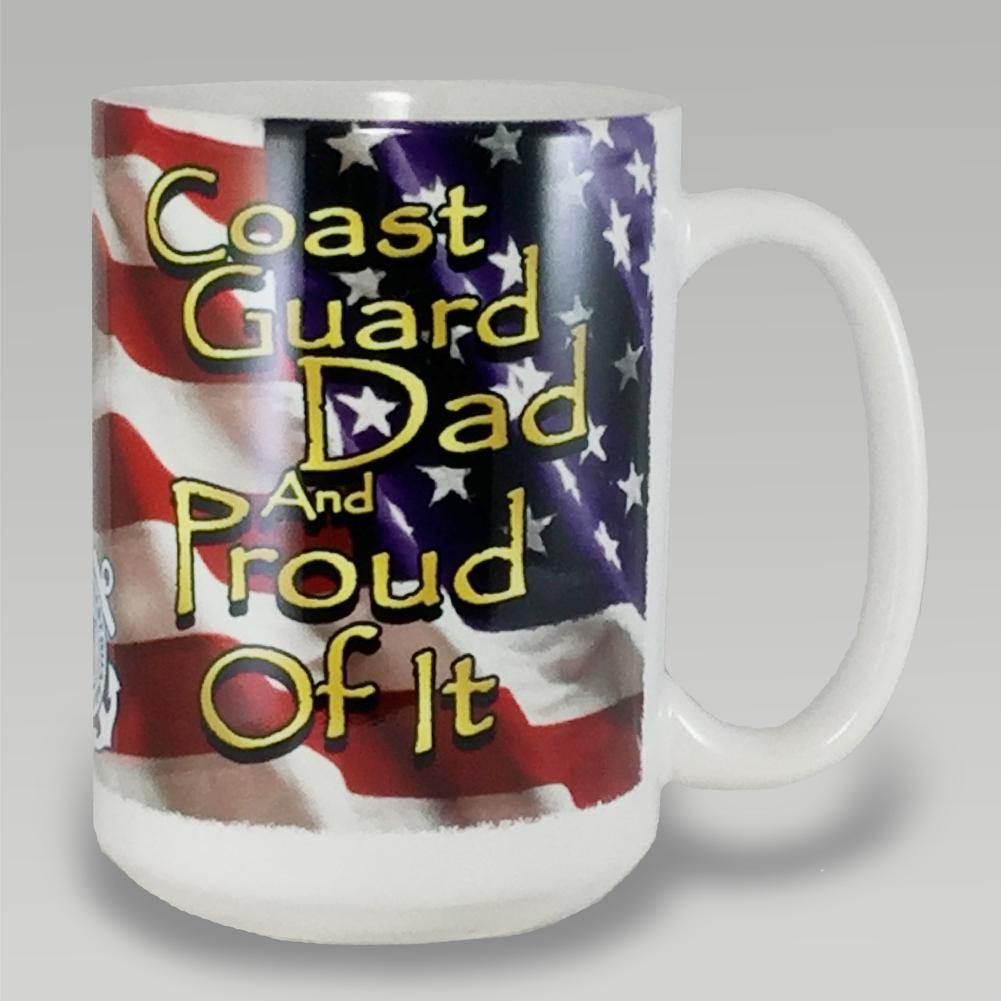 COAST GUARD DAD COFFEE MUG 3