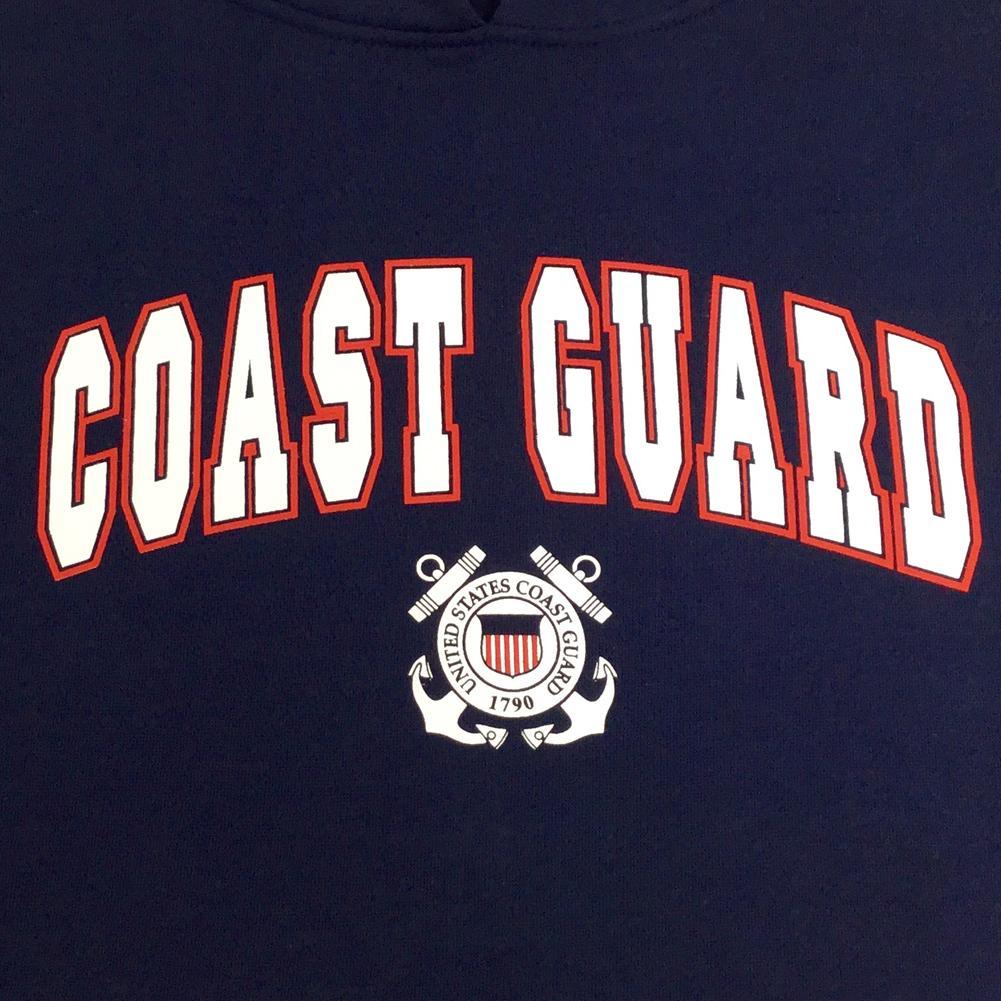 Coast Guard Arch Seal Hood (Navy)