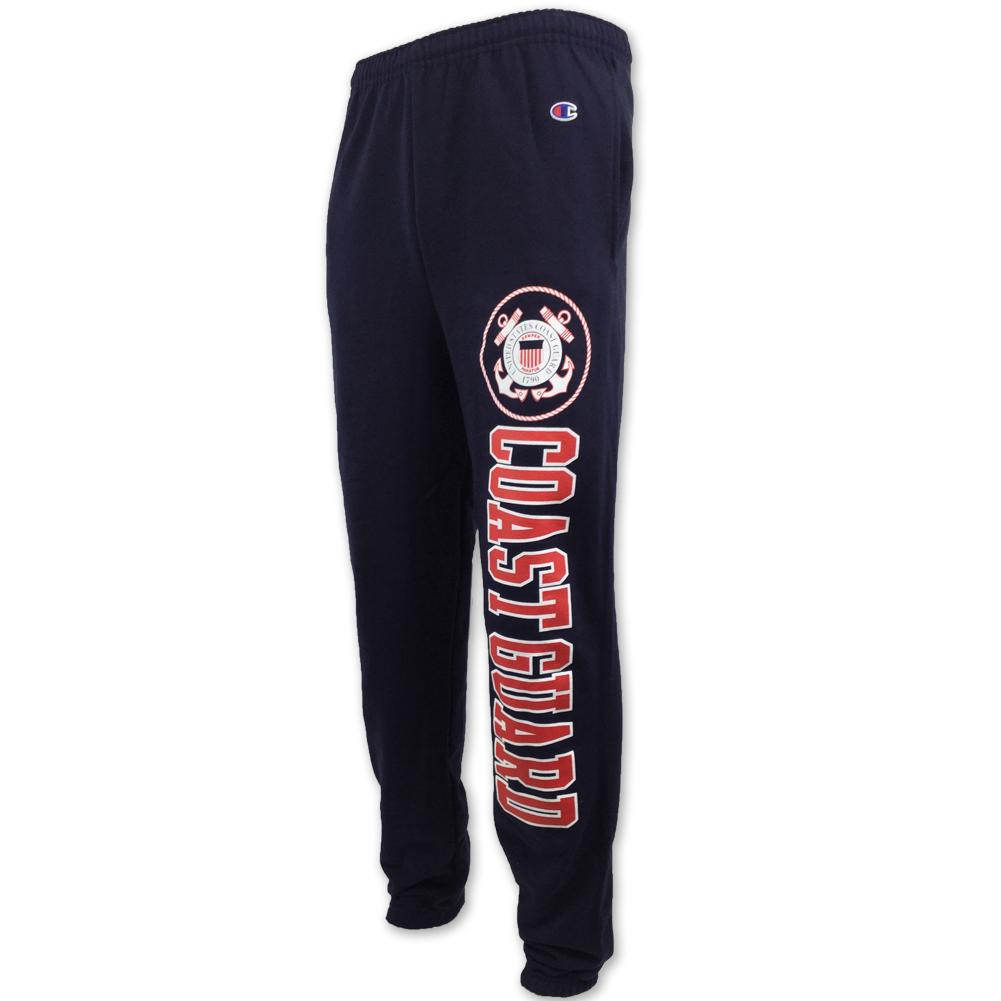 Coast Guard Champion Fleece Sweatpants (Navy)