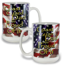 Load image into Gallery viewer, COAST GUARD DAD COFFEE MUG 4