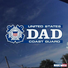 Load image into Gallery viewer, COAST GUARD DAD DECAL 1