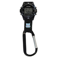 Load image into Gallery viewer, Coast Guard Digital Carabiner Watch (Black)