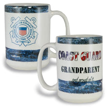 Load image into Gallery viewer, Coast Guard Grandparent Coffee Mug