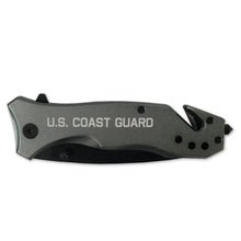 Load image into Gallery viewer, Coast Guard Lock Back Knife (Grey)