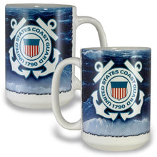 Load image into Gallery viewer, COAST GUARD SEAL COFFEE MUG 3