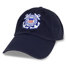 Load image into Gallery viewer, Coast Guard Seal Hat (Navy)