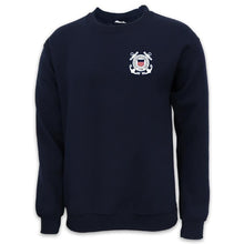 Load image into Gallery viewer, COAST GUARD SEAL LOGO CREWNECK (NAVY)